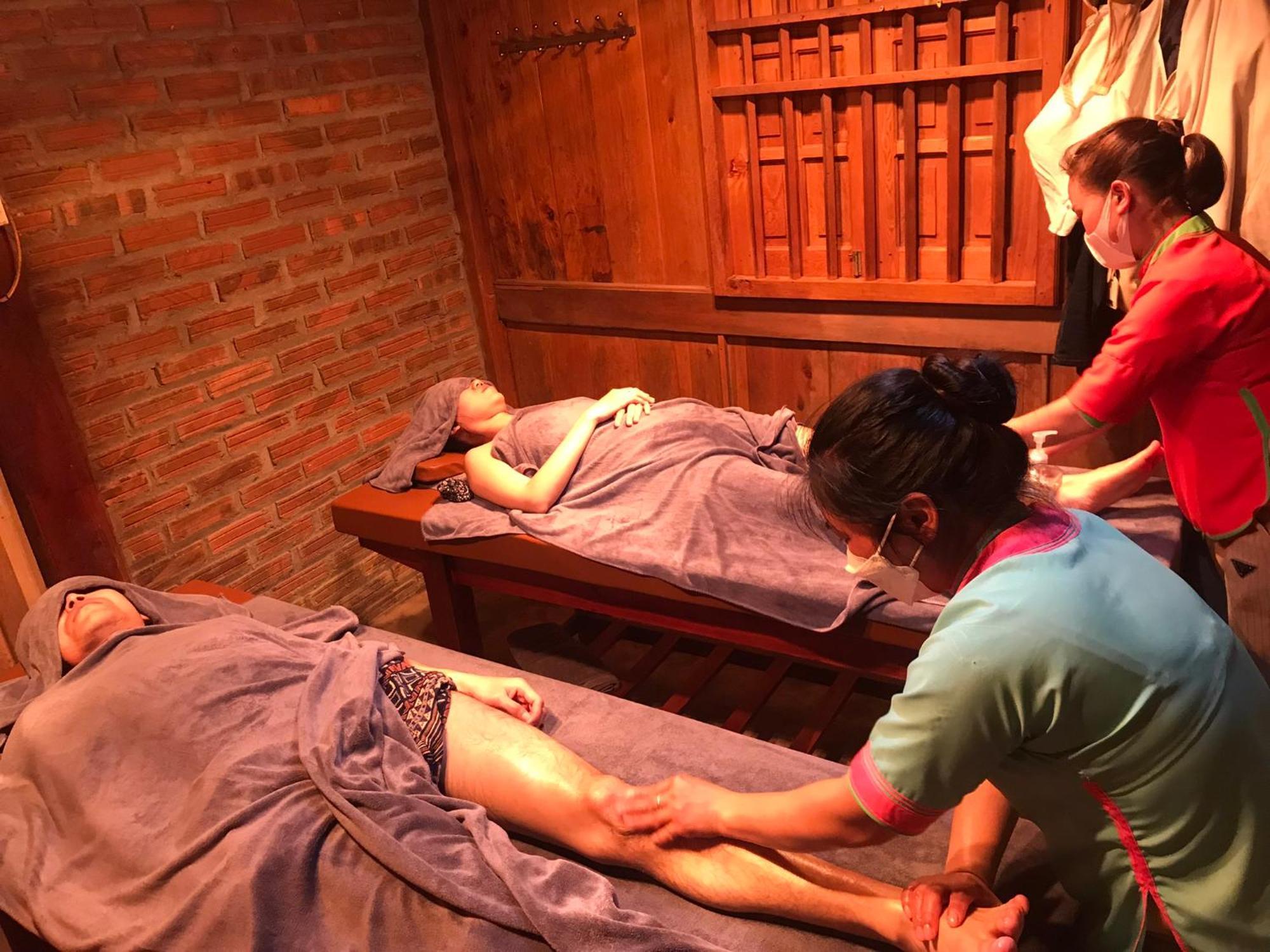 Charm Spa & Homestay Lao Tchay ภายนอก รูปภาพ